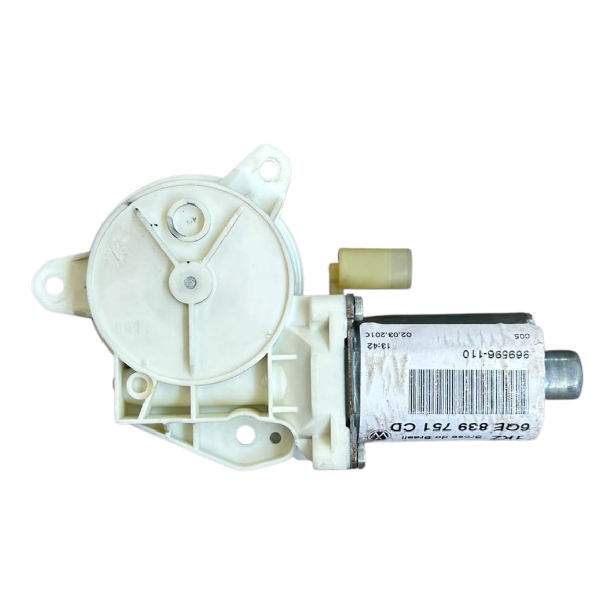 MOTOR MÁQUINA VIDRO TRASEIRO ESQUERDO VOLKSWAGEN POLO 10 11 - Imagem 3