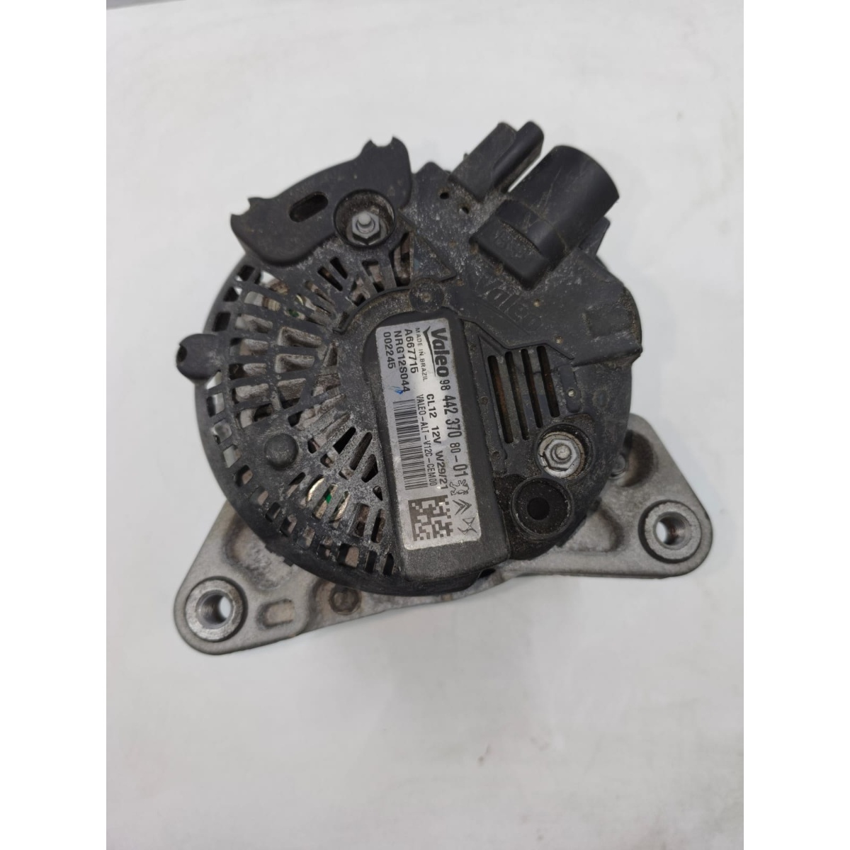 Alternador Peugeot 208 C4 Cactus Original 9844237080 - Imagem 3