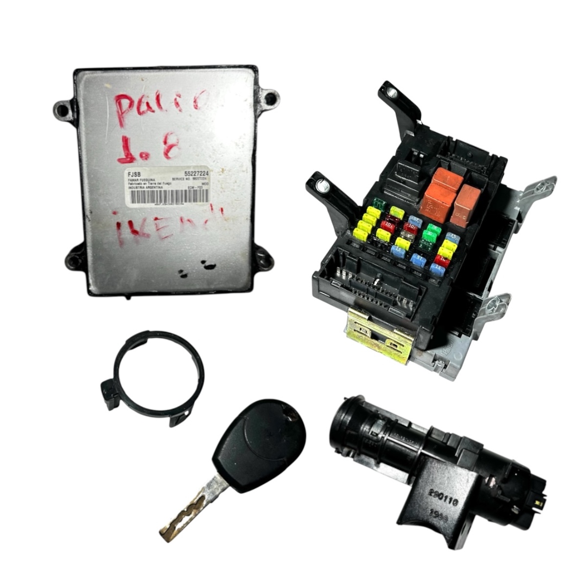 Kit Módulo Injeção Fiat Palio Weekend 2013 1.8