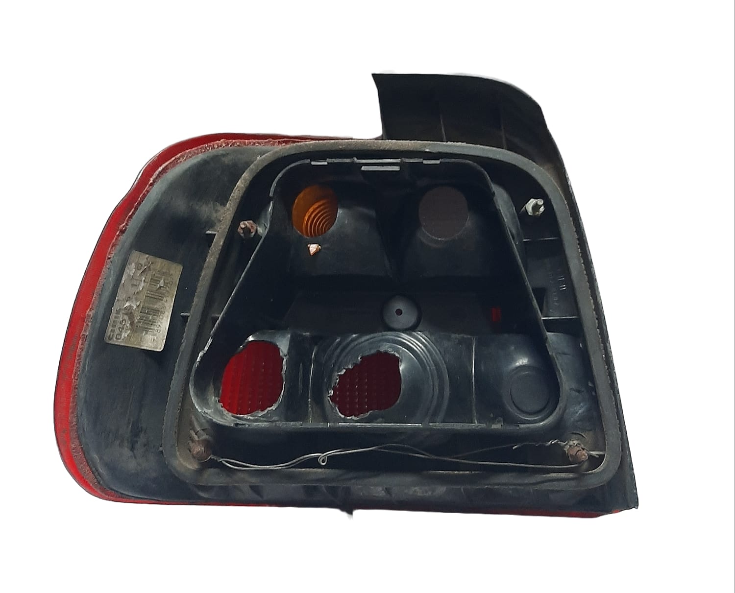 LANTERNA TRASEIRA LOGUS 1993/1996 BICOLOR LD/CANTO USADA @ - Imagem 4
