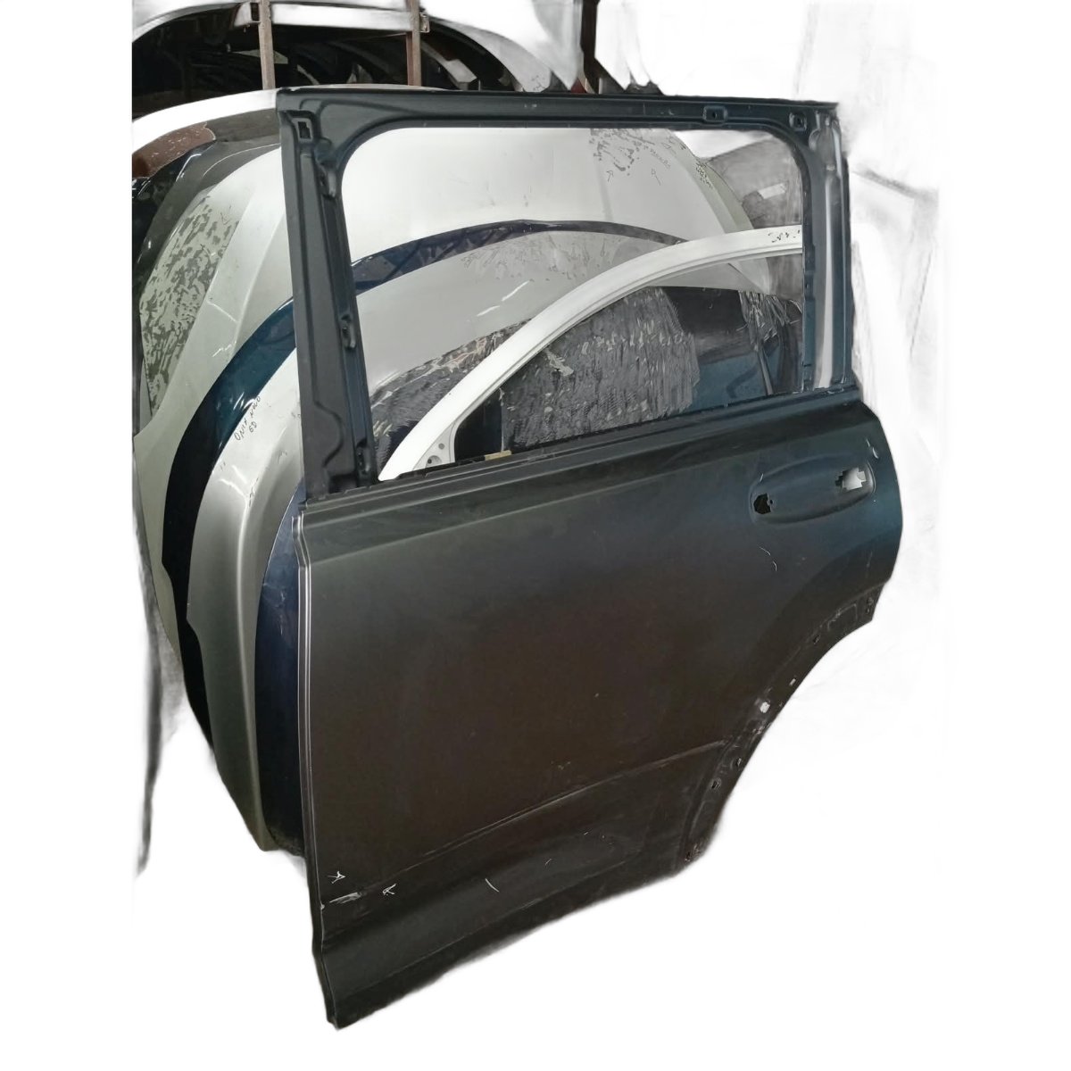 Porta Traseira Gwm H9 Le Com Detalhe - Imagem 2