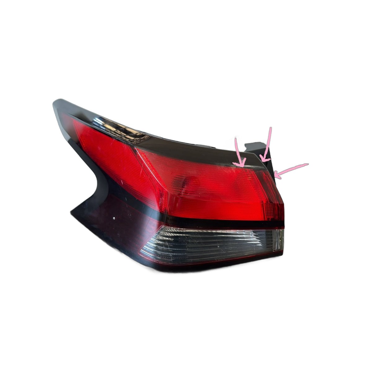 Lanterna Do Nissan Versa 2020 2021 2022 Esquerda Esquerdo/motorista Vermelho - Imagem 4