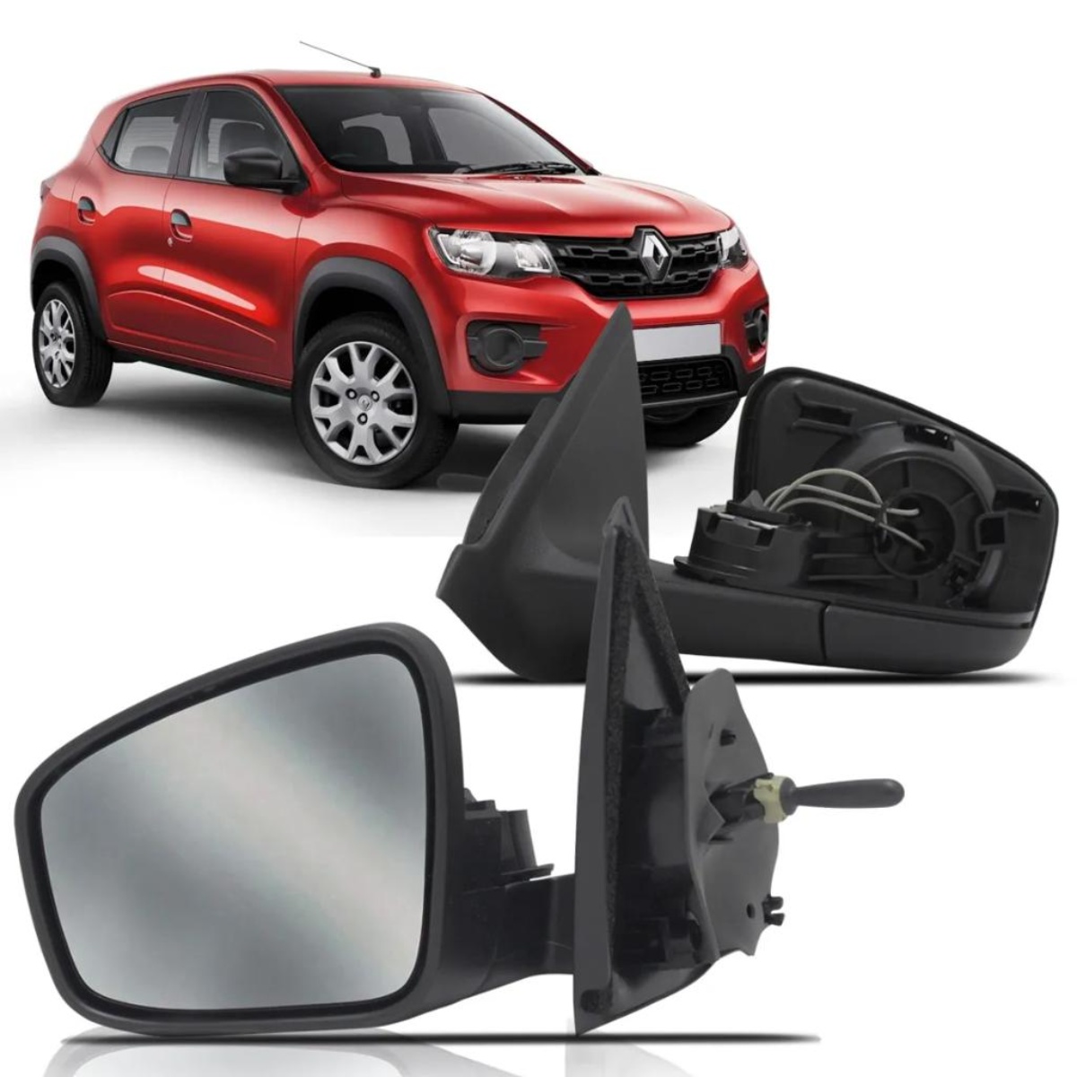 Retrovisor Elétrico Direito Renault Kwid