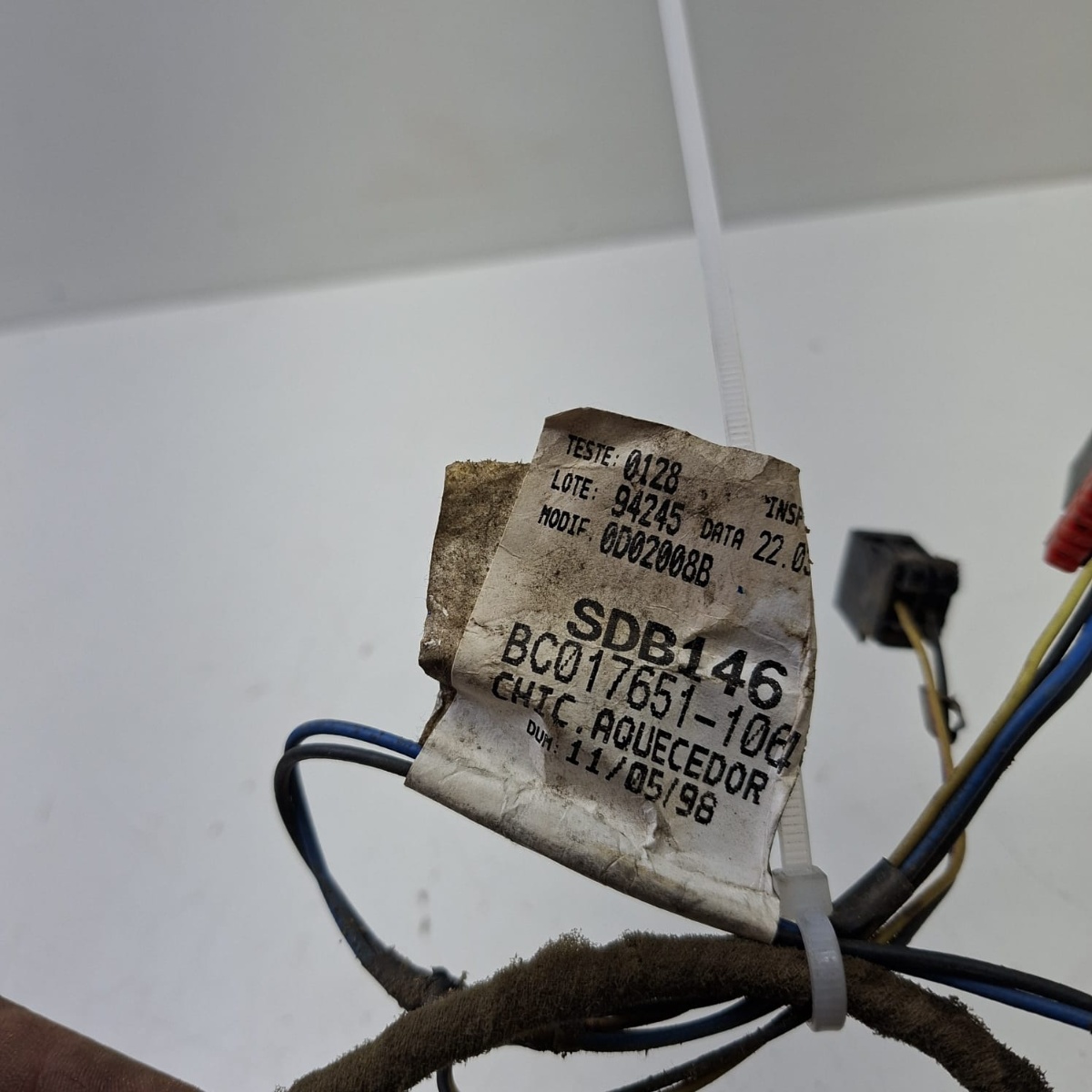 Motor Ventoinha Original Fiat Elba Fiorino Premio 7682145 - Imagem 2