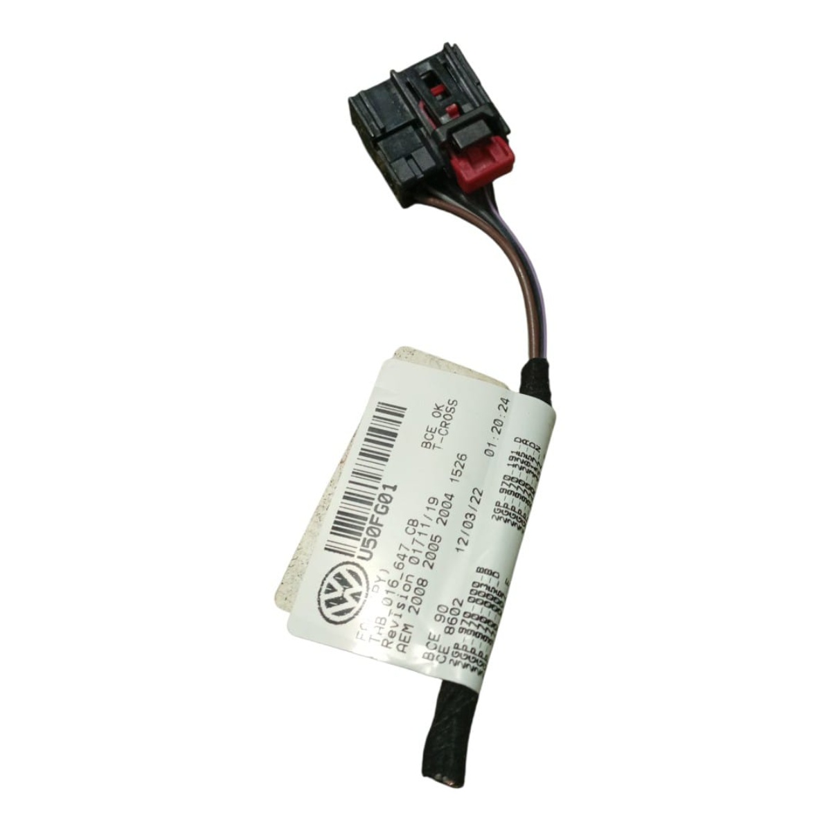 Plug  Da Soquete  Da Lanterna Traseira Vw T-Cross