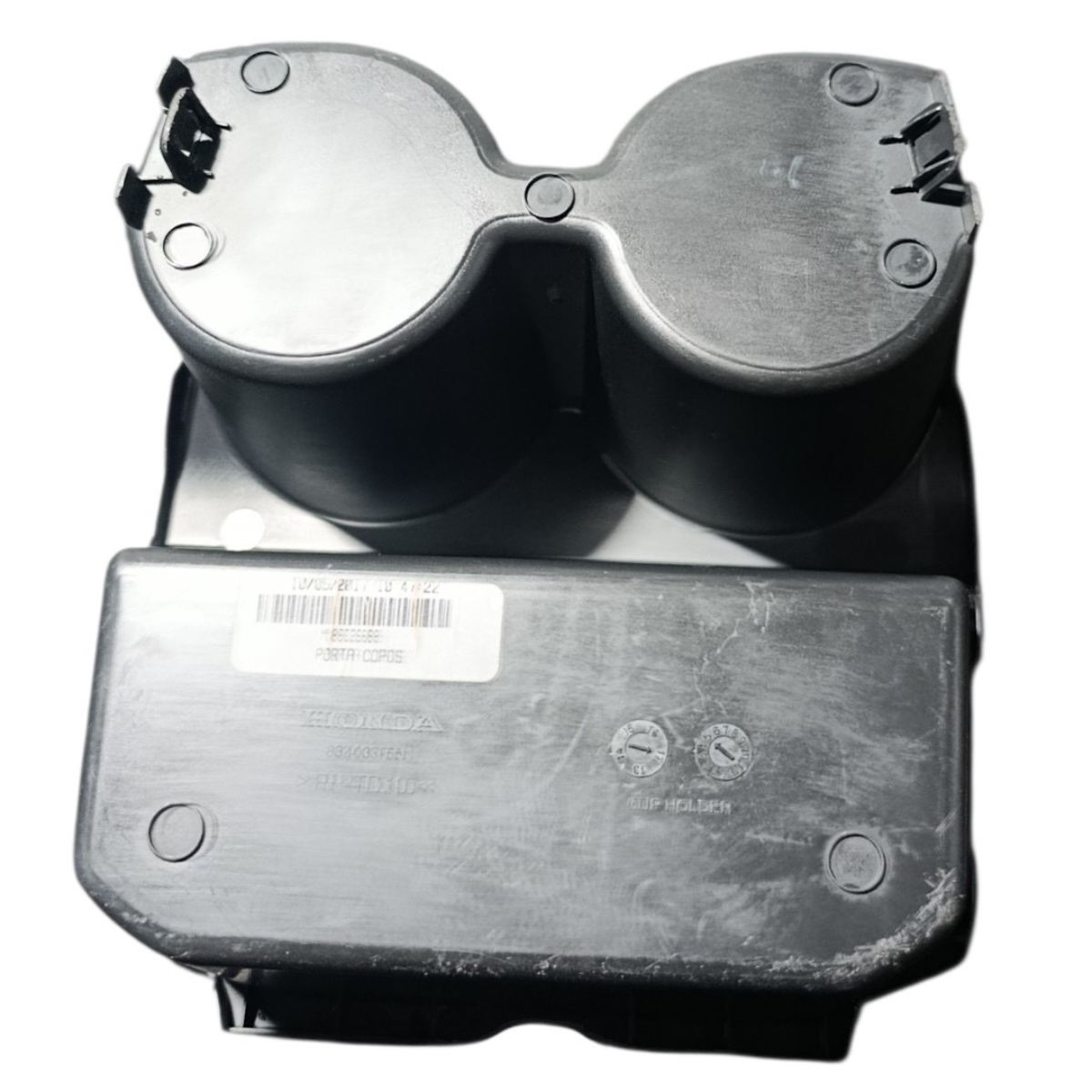 Porta Copos Honda Fit Wrv 2015/2020 Original 83403t5n Preto - Imagem 4