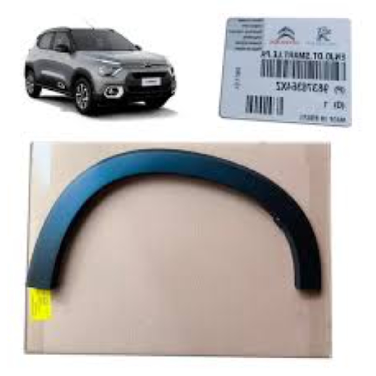 Moldura Para-Lama Dianteiro Direito Citroën C3 2023