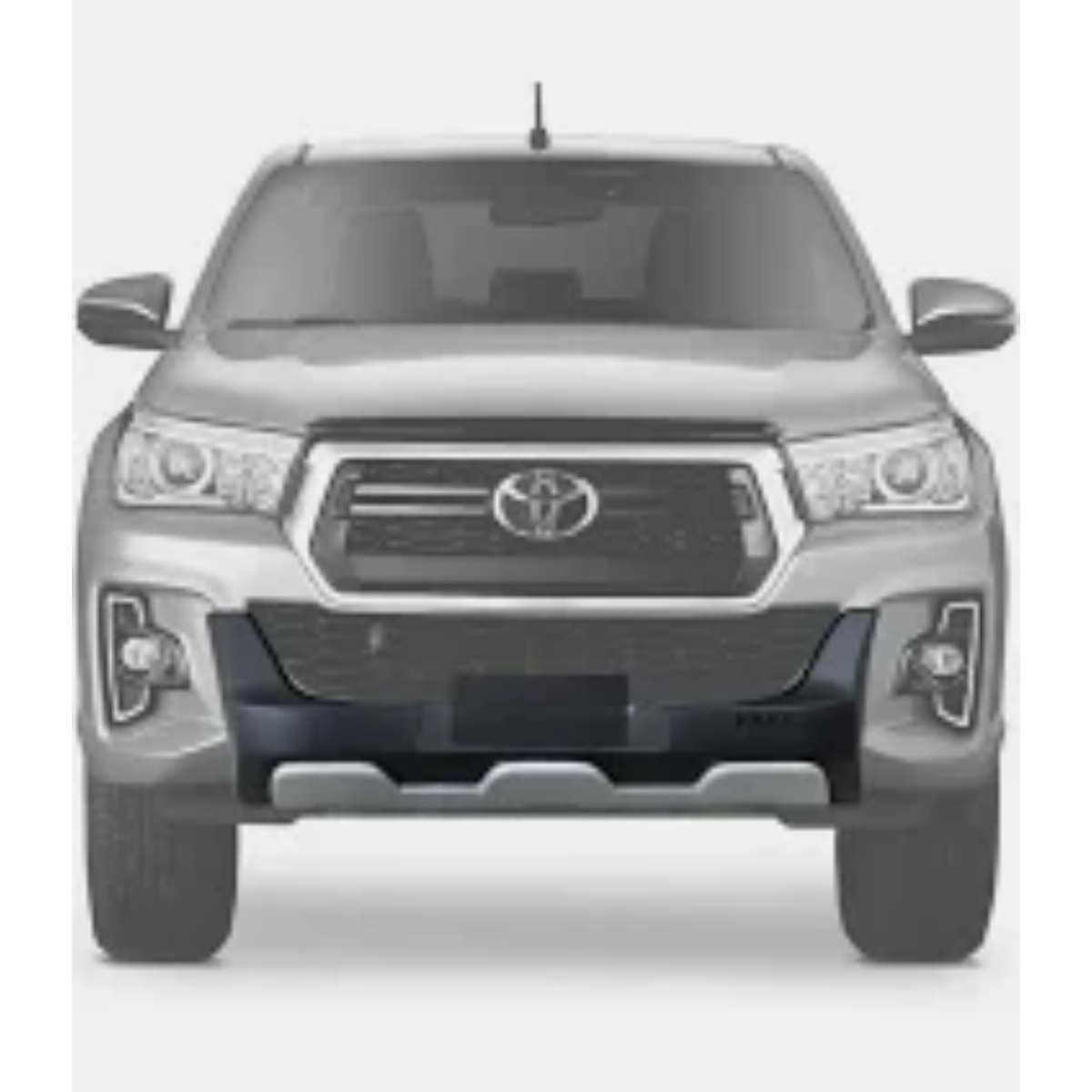 Capô Toyota Hilux 2021 A 2025 Com Furação Pro Friso