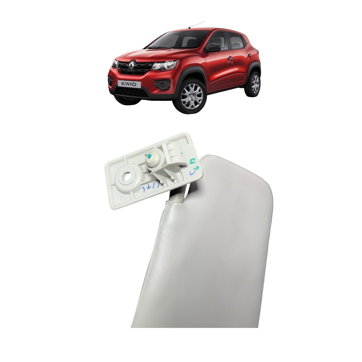 Quebra Sol Lado Esquerdo Renault Kwid 2018 a 2024 Original - Imagem 2