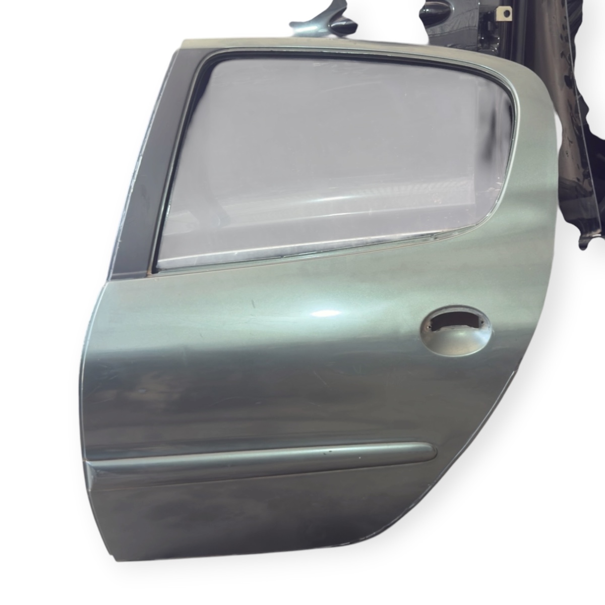 Porta Traseira Esquerda Peugeot 207 Sedan 2008/2014 Dianteira Esquerda Verde - Imagem 5
