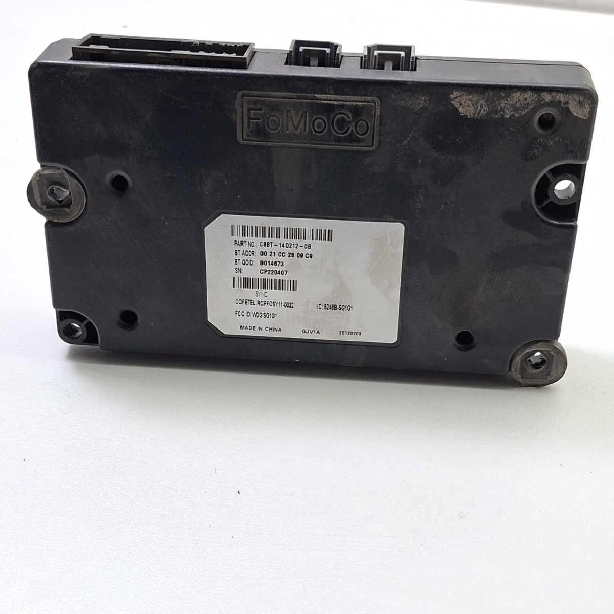 Módulo Sync Bluetooth Ford Ecosport 2.0 16V Bm5T14D212Kc - Imagem 6