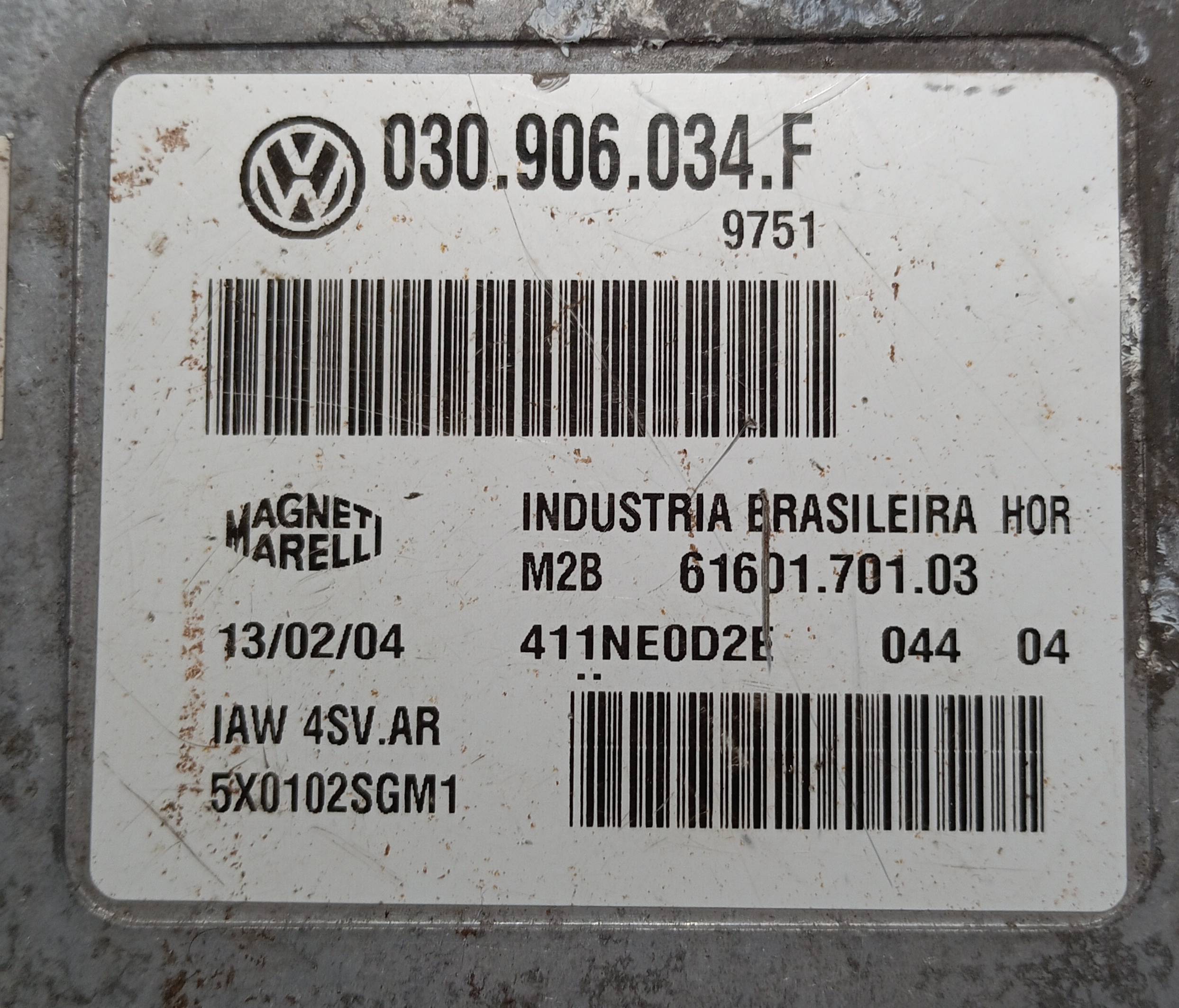 Módulo de Injeção VW Gol e Fox 030.906.034 - Imagem 1