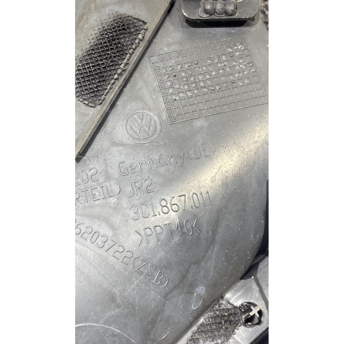 Forro Porta Dianteiro Esquerdo Vw Passat 2008 3c1867011 - Imagem 6