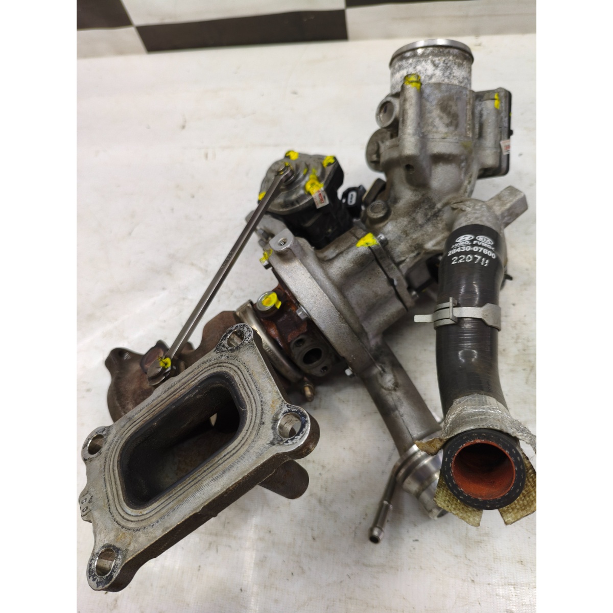 Turbina Garrett 1.0 T-Gdi Kia Hyundai 2016-2021 2823107600 - Imagem 4