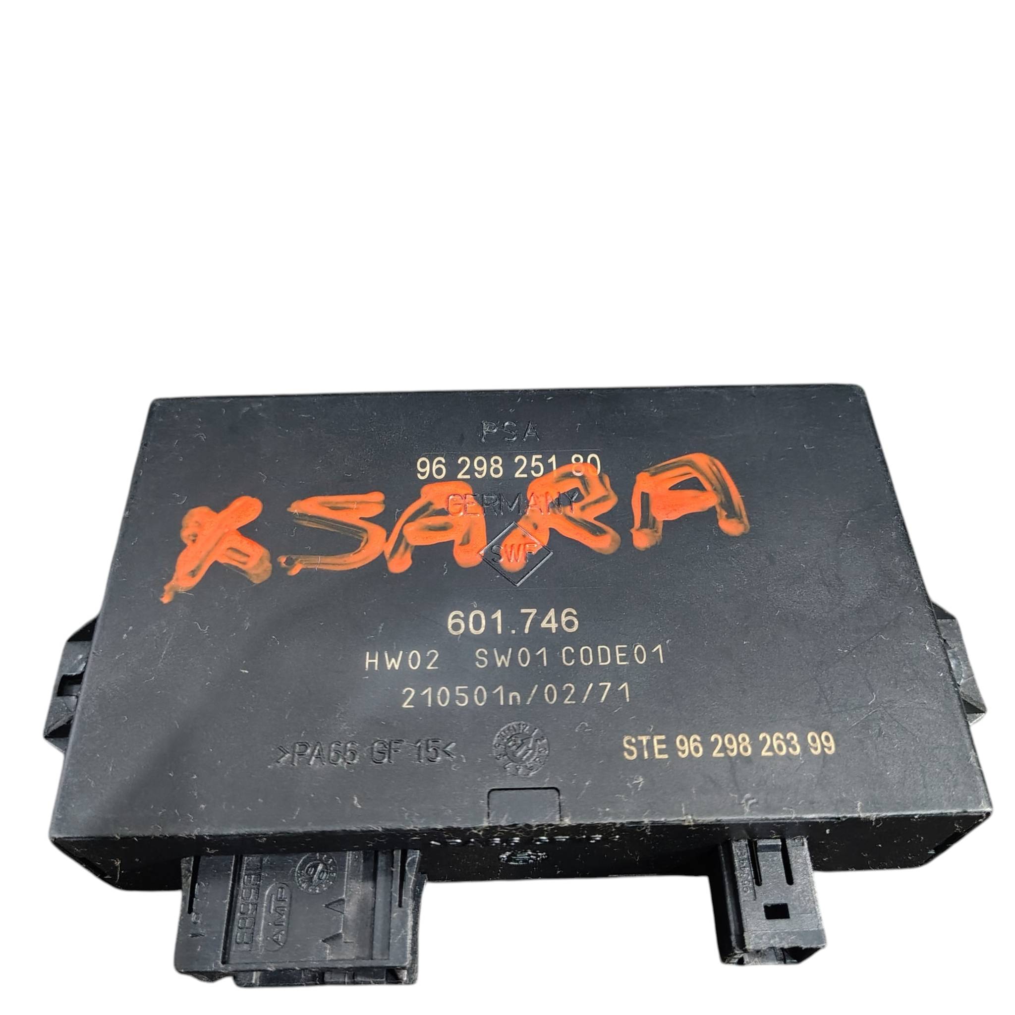 MÓDULO ESTACIONAMENTO CITROËN XSARA 9629825180 ORIGINAL