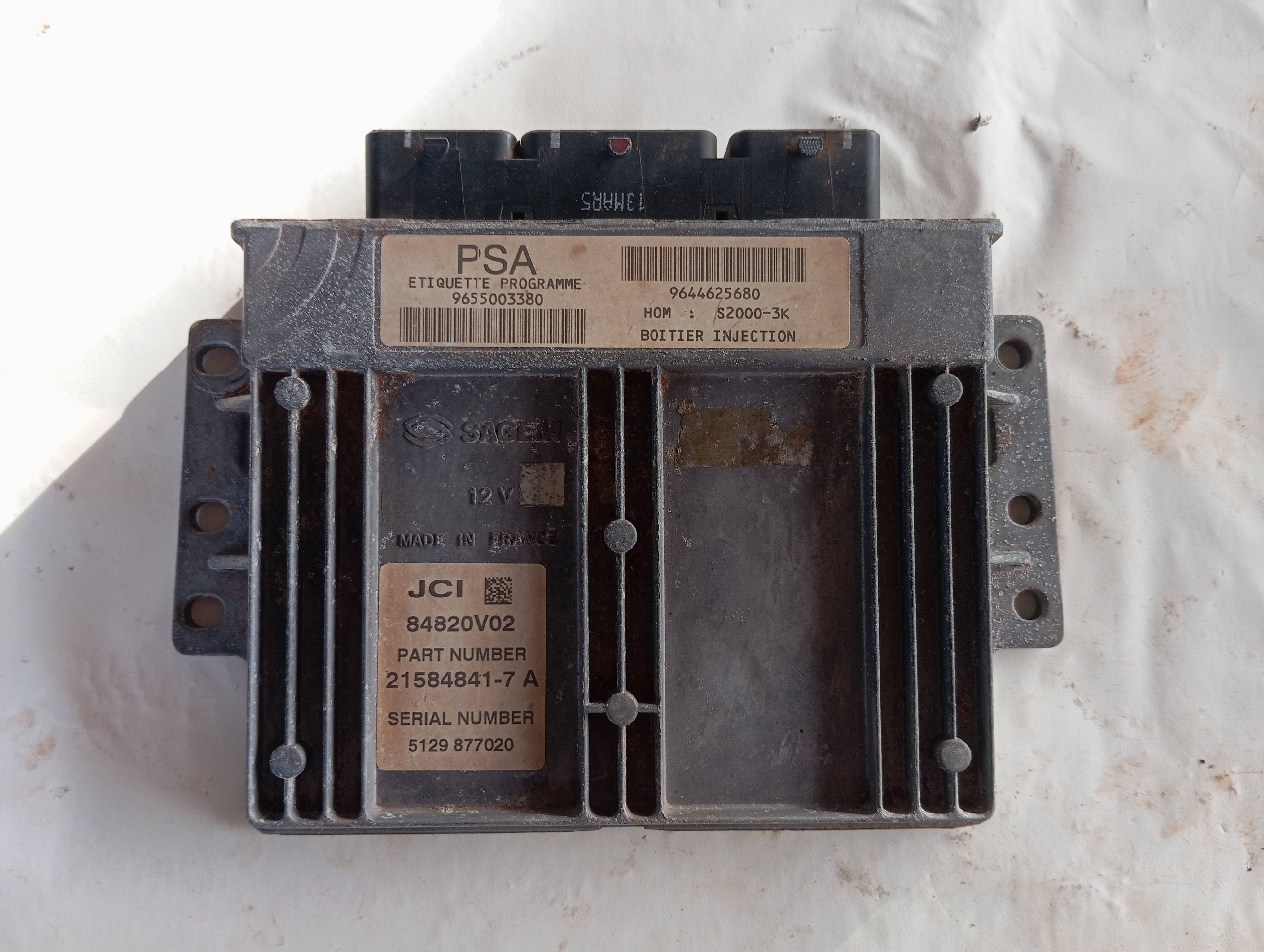 Módulo de Injeção Peugeot 206 1.4 (9z655003380) - Imagem 2