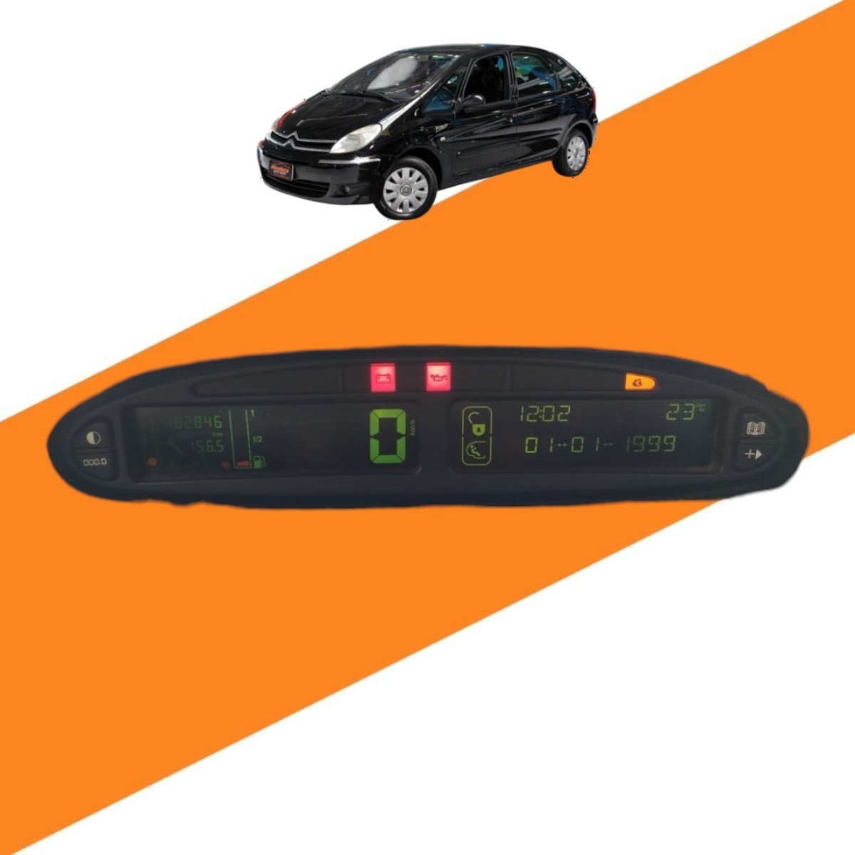 Painel Instrumentos Digital Citroën Xsara Picasso 9641164080 - Imagem 1