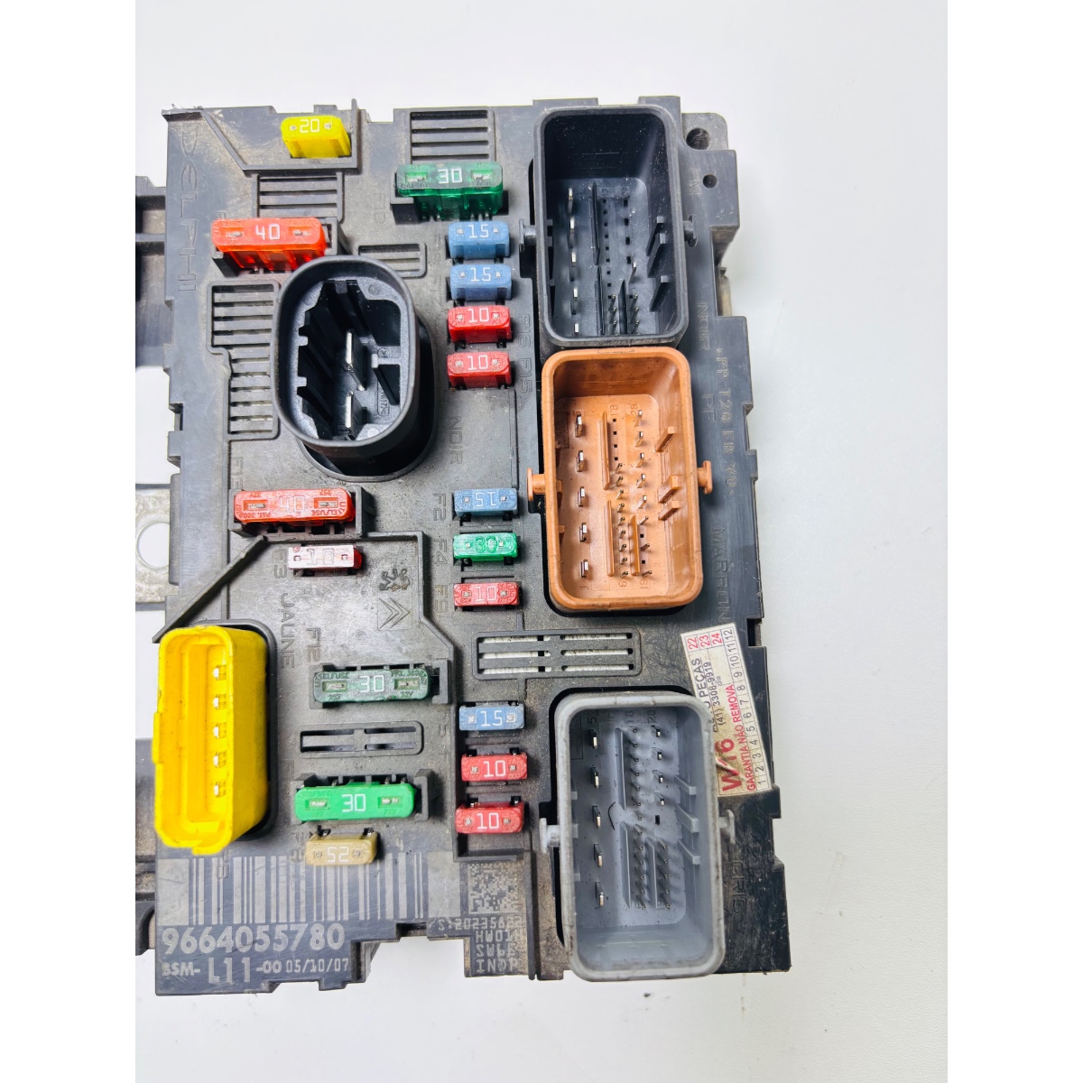 Módulo BSM L11 Fusivel Citroën C4 Pallas 2008 Original - Imagem 3