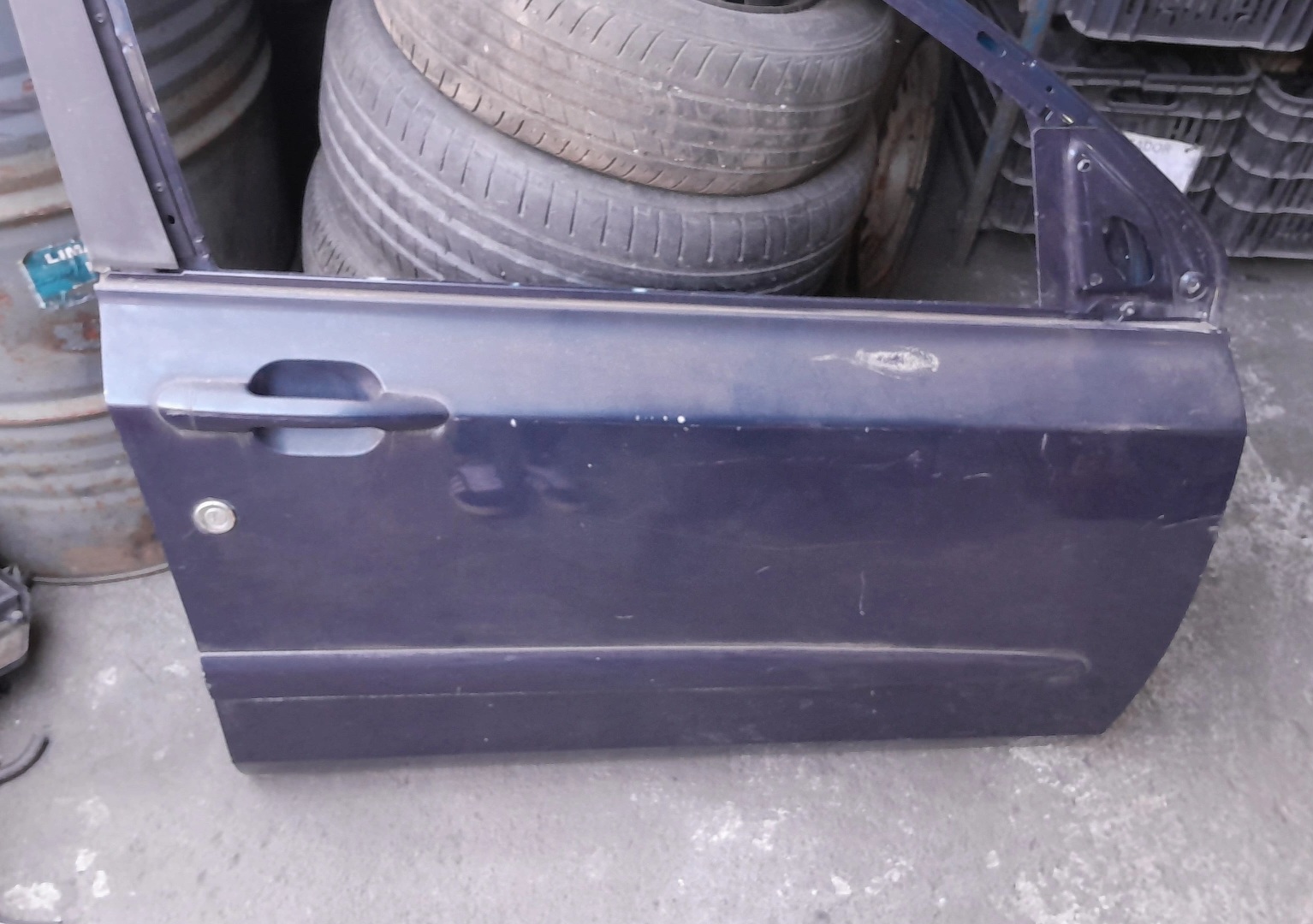 PORTA DIANTEIRA STILO 2004/2014 LADO DIREITO (AZUL) - Imagem 4