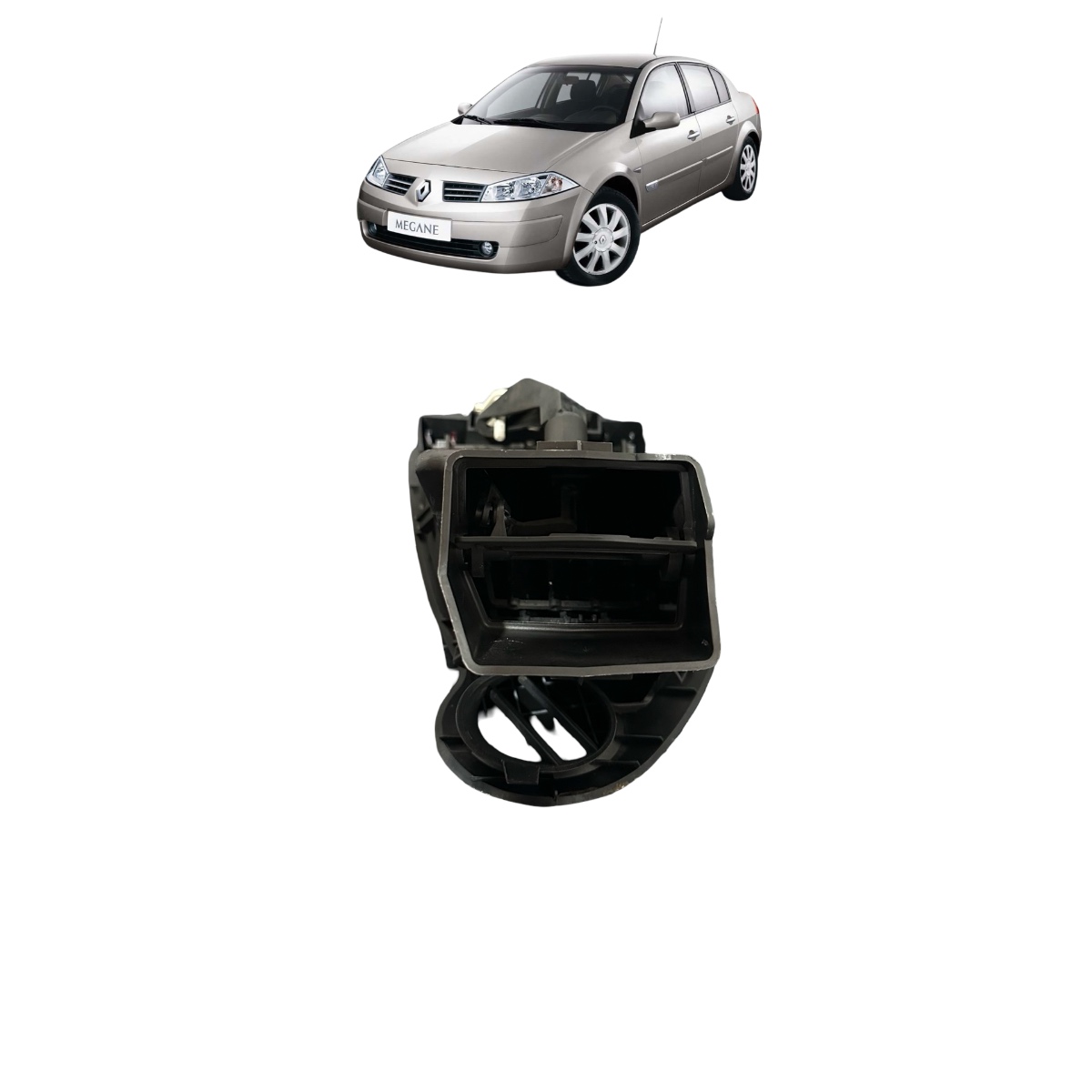 Difusor Ar Condicionado Direito Renault Megane 2007 A 2012 - Imagem 4