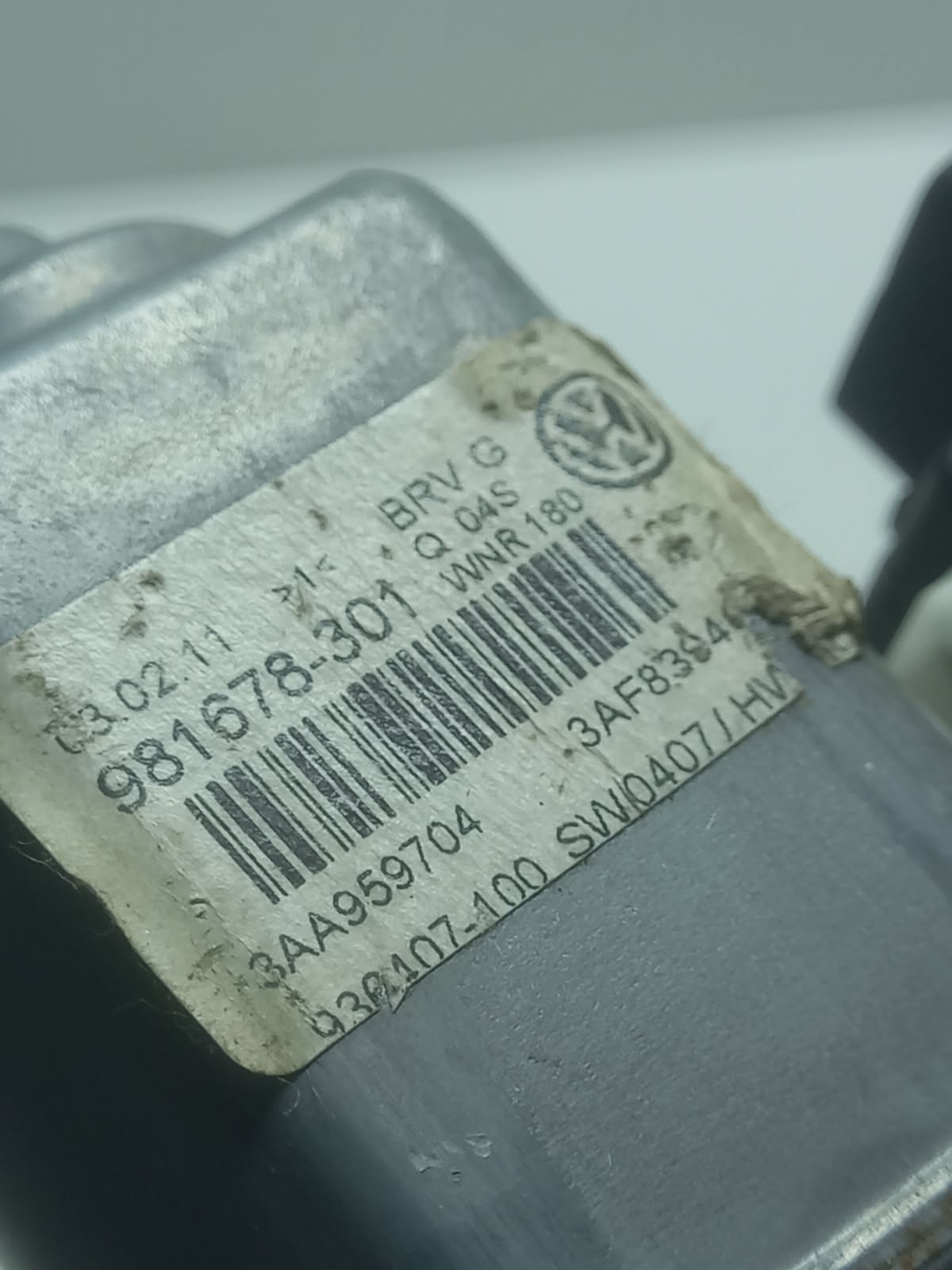 Motor Vidro Elétrico Passat Tras Dir 2010 a 2015 3aa959704 - Imagem 5