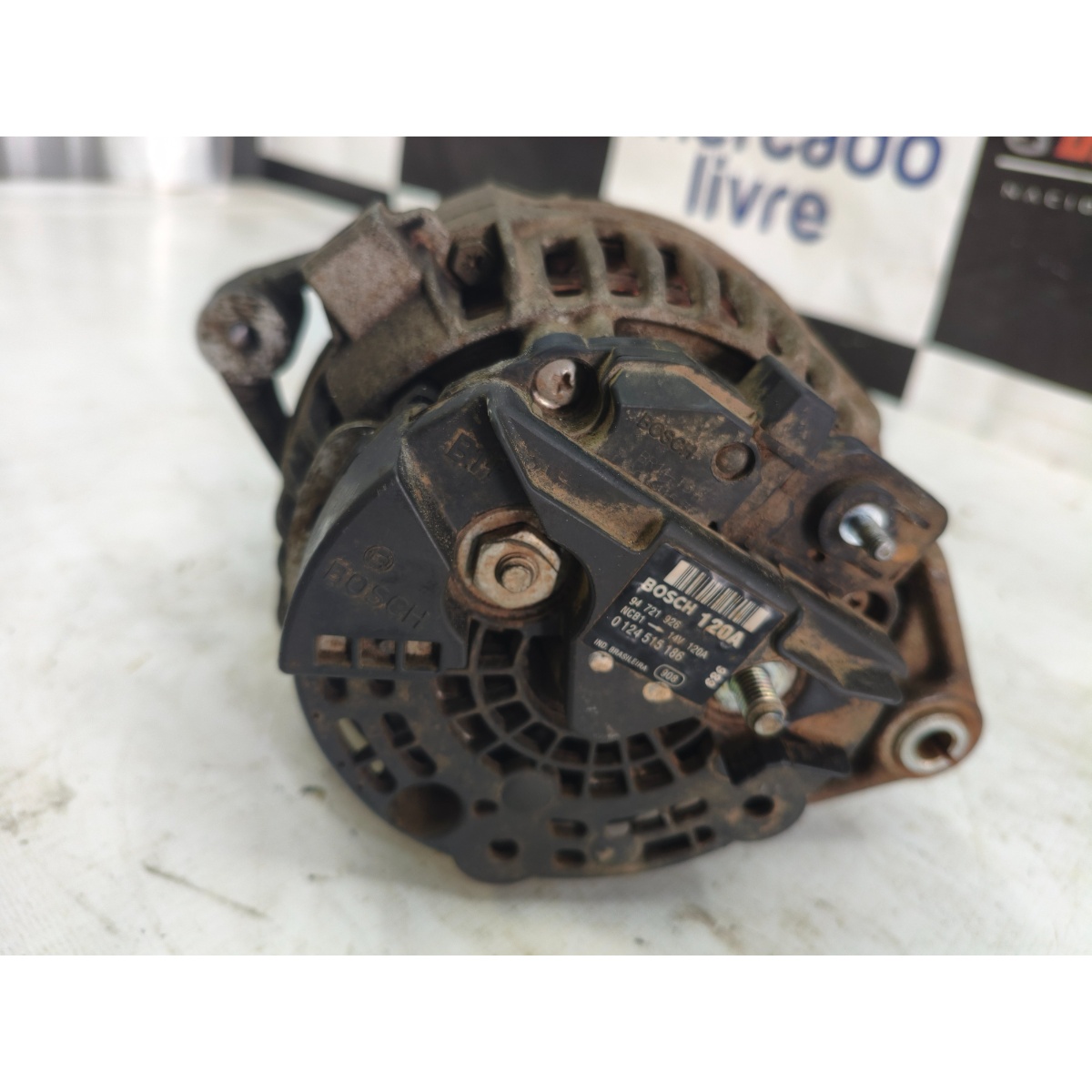 Alternador Astra Vectra Zafira 2.0 120A 94721926 2006 2012 - Imagem 4