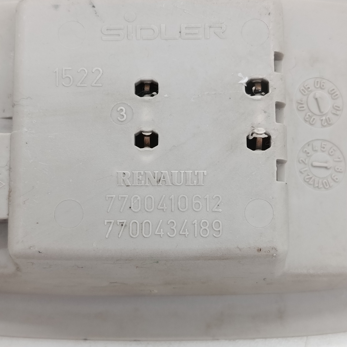 Luz Teto Cortesia Renault Clio 2003 04 05 06 07 7700410612 - Imagem 5