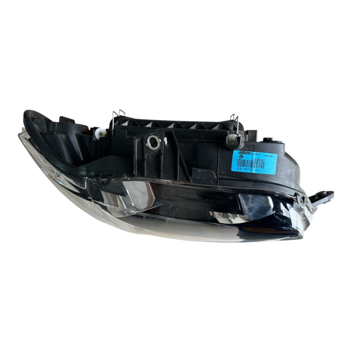 Farol Dianteiro DIREITO Palio G3 2008 2011 Canhão Cromado - Imagem 4