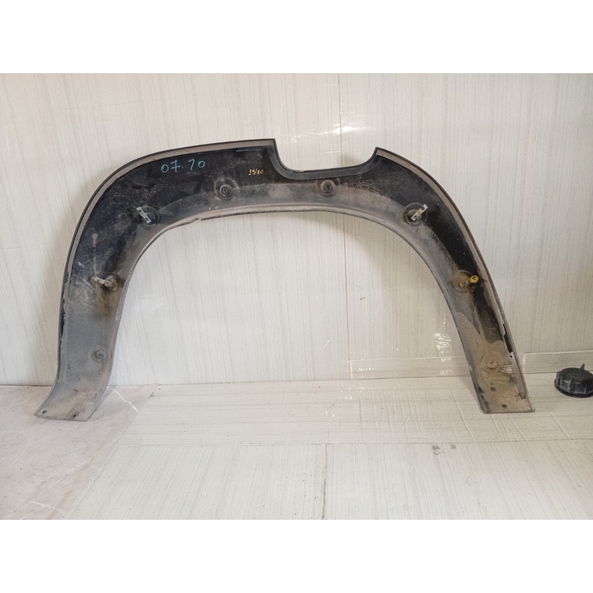 Moldura Paralama Esquerdo Mitsubishi L200 2024 Original Preto - Imagem 4