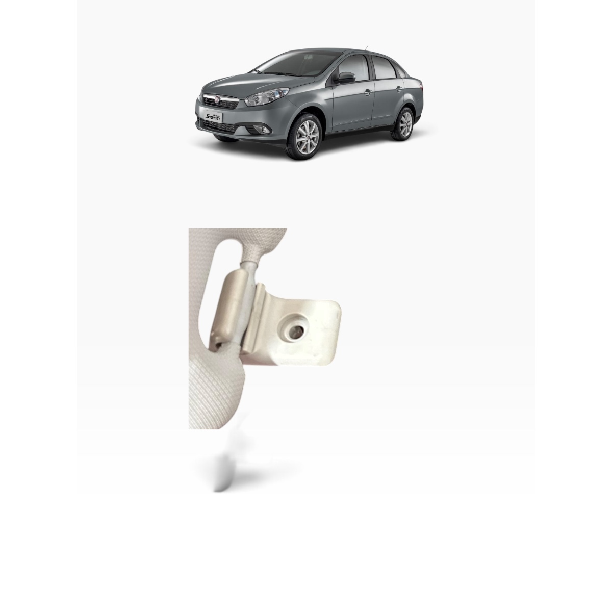 Quebra Sol Direito Fiat Grand Siena  2012/2017 Original - Imagem 3