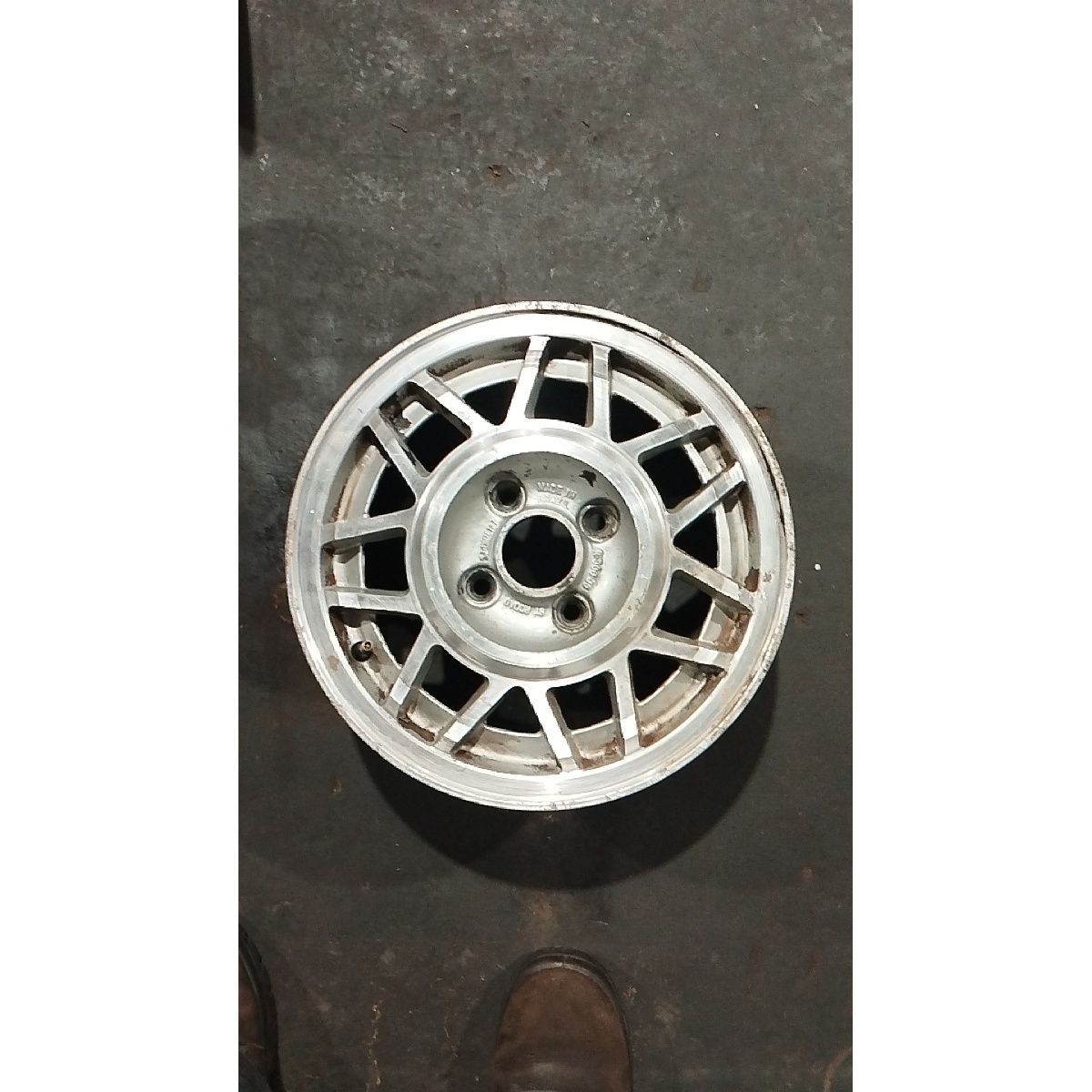 Roda De Liga Aro 14 Vw Passat Unidade - Imagem 7