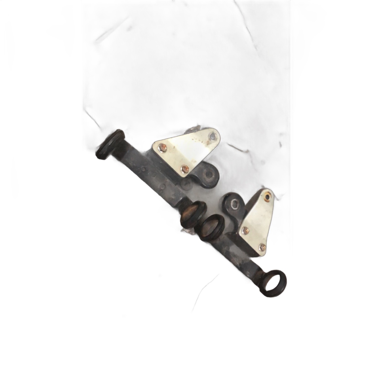 Par Suporte farol gs500 usado - Imagem 4
