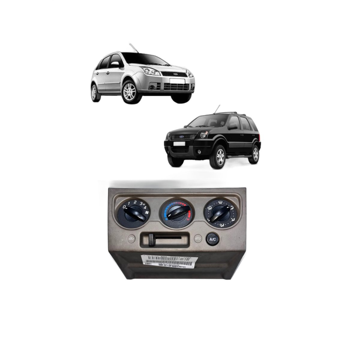Comando De Ar Condicionado Ford Ecosport - Imagem 1