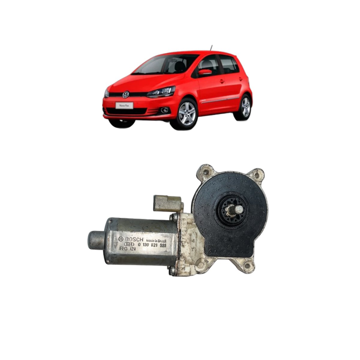 Motor Vidro Elétrico Dianteiro Direito Fox 2005 0130821531 - Imagem 1