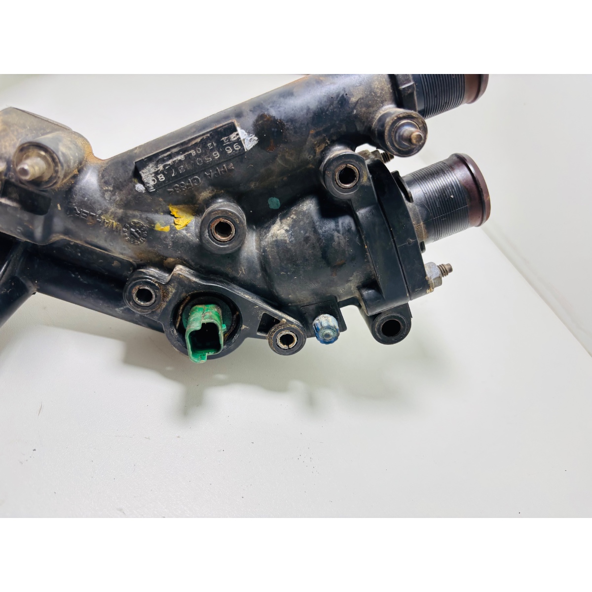 Carcaça Válvula Termostática Citroën C4 Pallas Original - Imagem 4