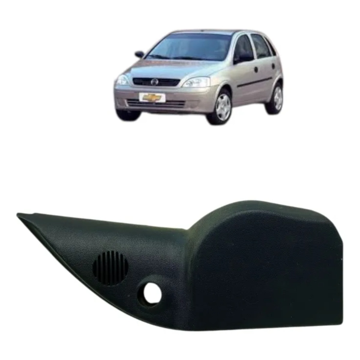 Moldura Interna Retrovisor Direito Chevrolet Corsa 2003 a 08