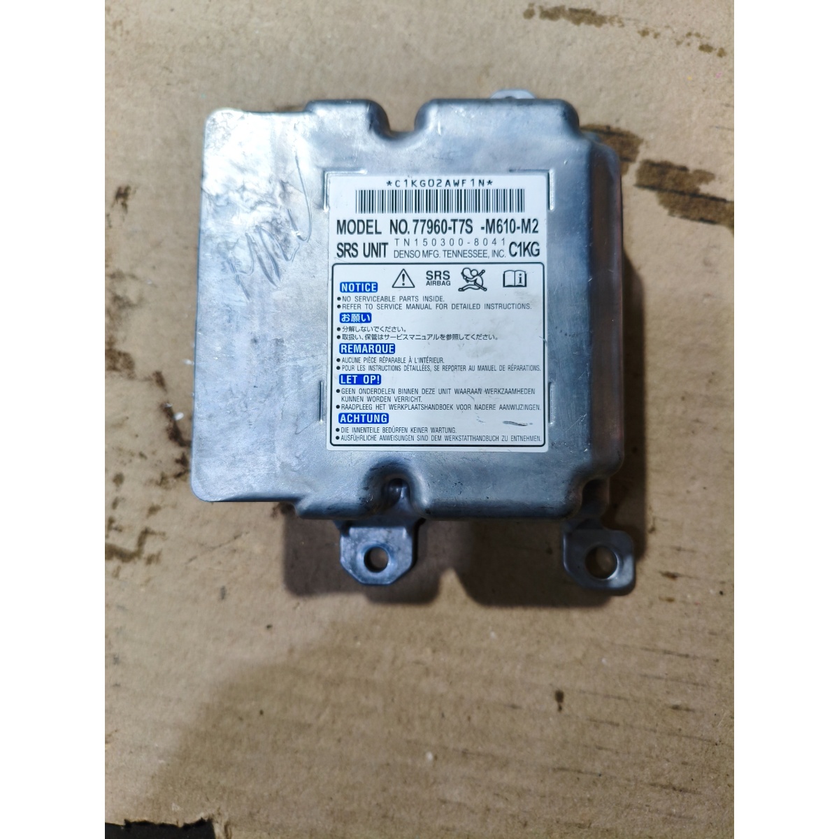 Módulo Airbag Honda HR-V 2016 a 2020 77960T7SM610M2 - Imagem 5