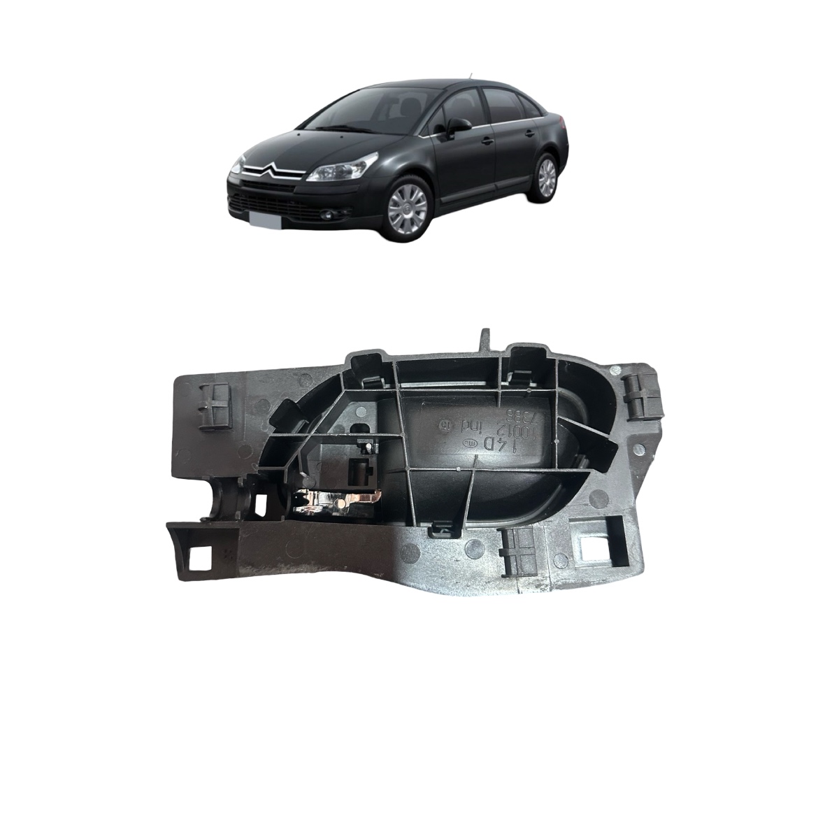 Maçaneta Interna Direita Citroen C4 2008/2012 100127386 - Imagem 2