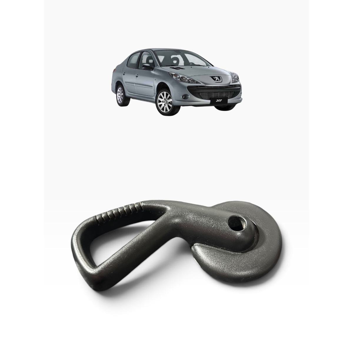 Alavanca Inclinação Banco Dianteiro Peugeot 207 206 Original - Imagem 2