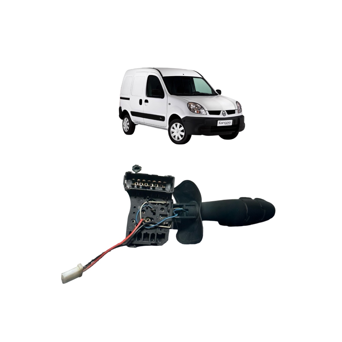 Chave De Seta Renault Kangoo 2001 (34434151) Lado Esquerdo