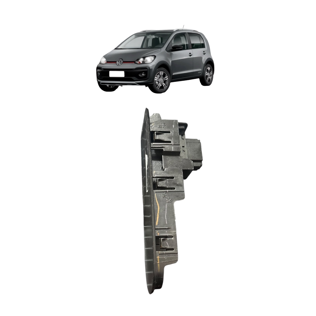 Botão Vidro Dianteiro Direito Vw Up 2014/21 Original