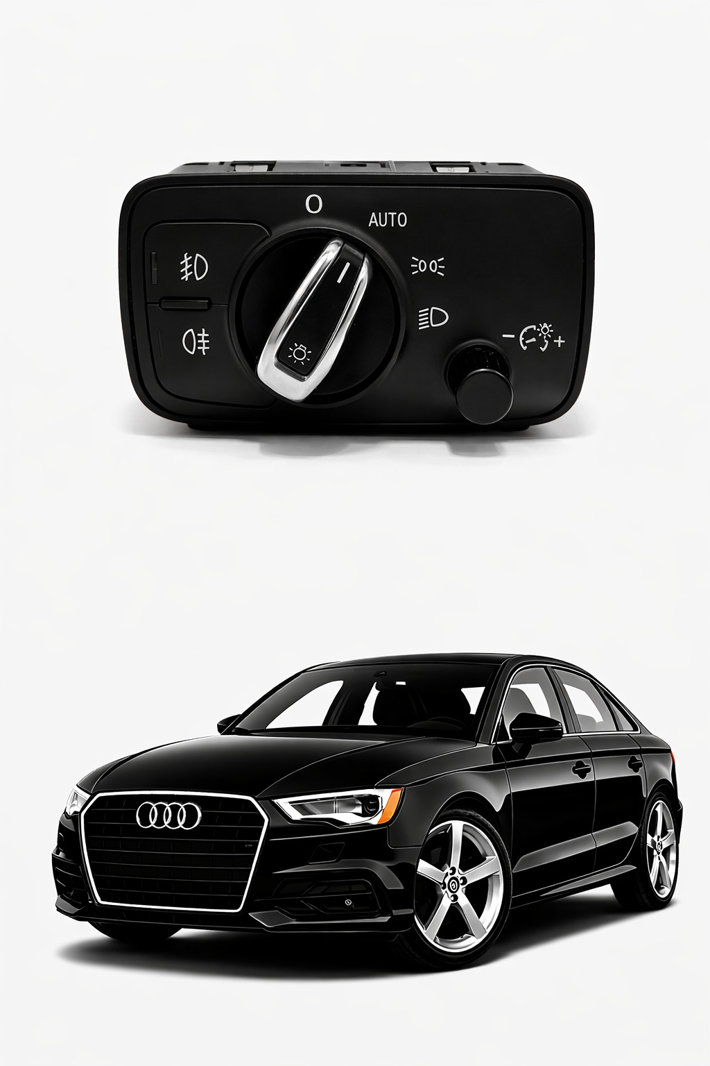 Botão Do Farol Audi A3 2014 2015 8V0941531L - Imagem 1