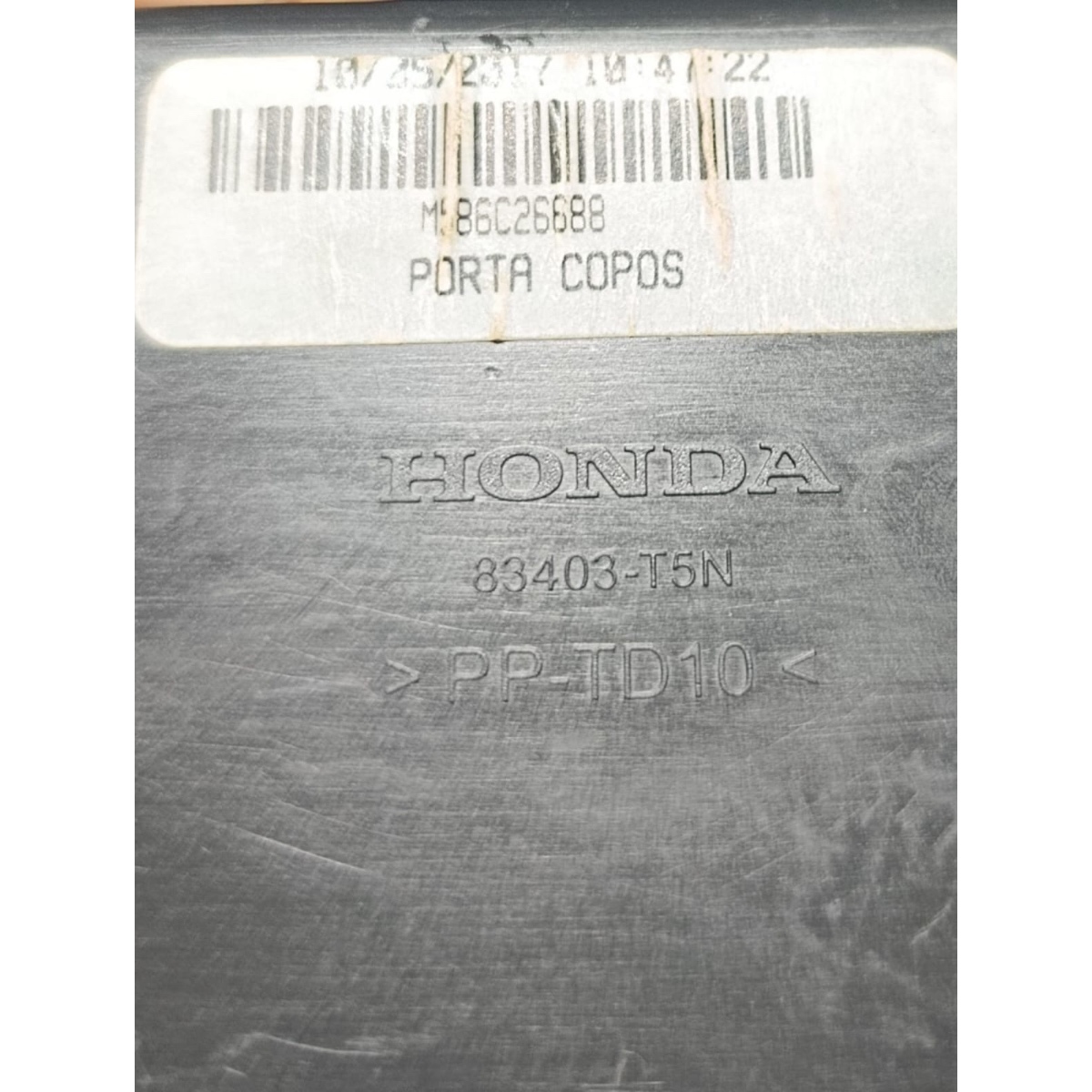 Porta Copos Honda Fit Wrv 2015/2020 Original 83403t5n Preto - Imagem 6