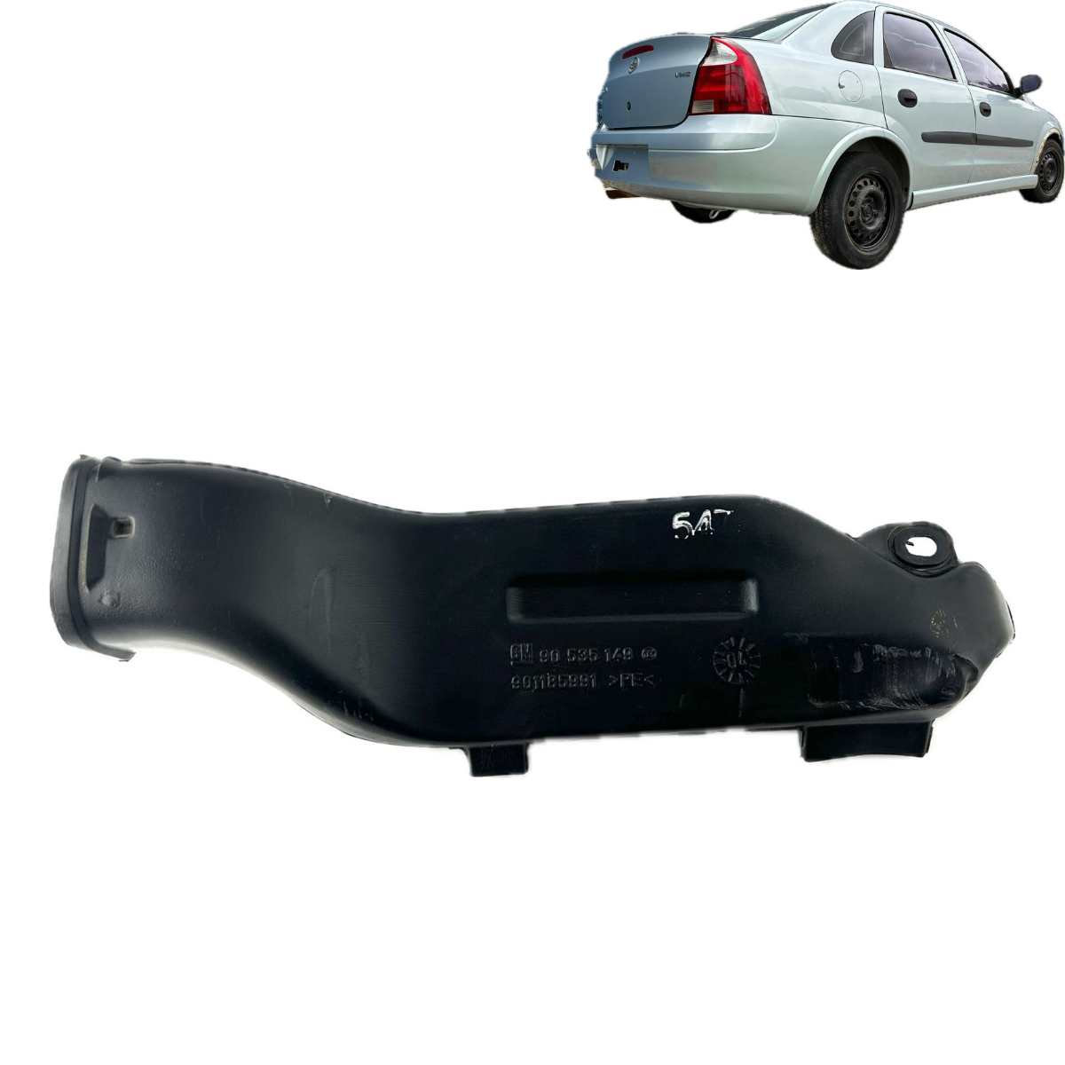 Duto De Ar Esquerdo Corsa Sedan 1.0 2004 Original Gm - Imagem 1