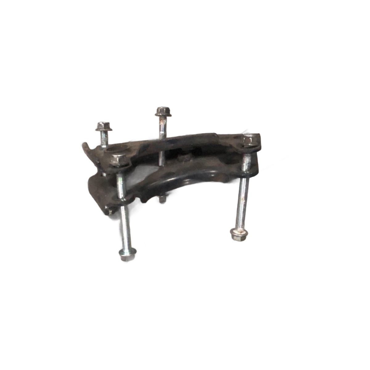 Par Alça Suporte De Motor Dk 150 Haojue Usado Preto - Imagem 4