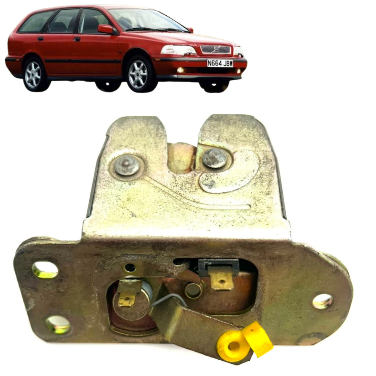 Fechadura Porta Porta Malas Volvo V40 2.0 1997 Original