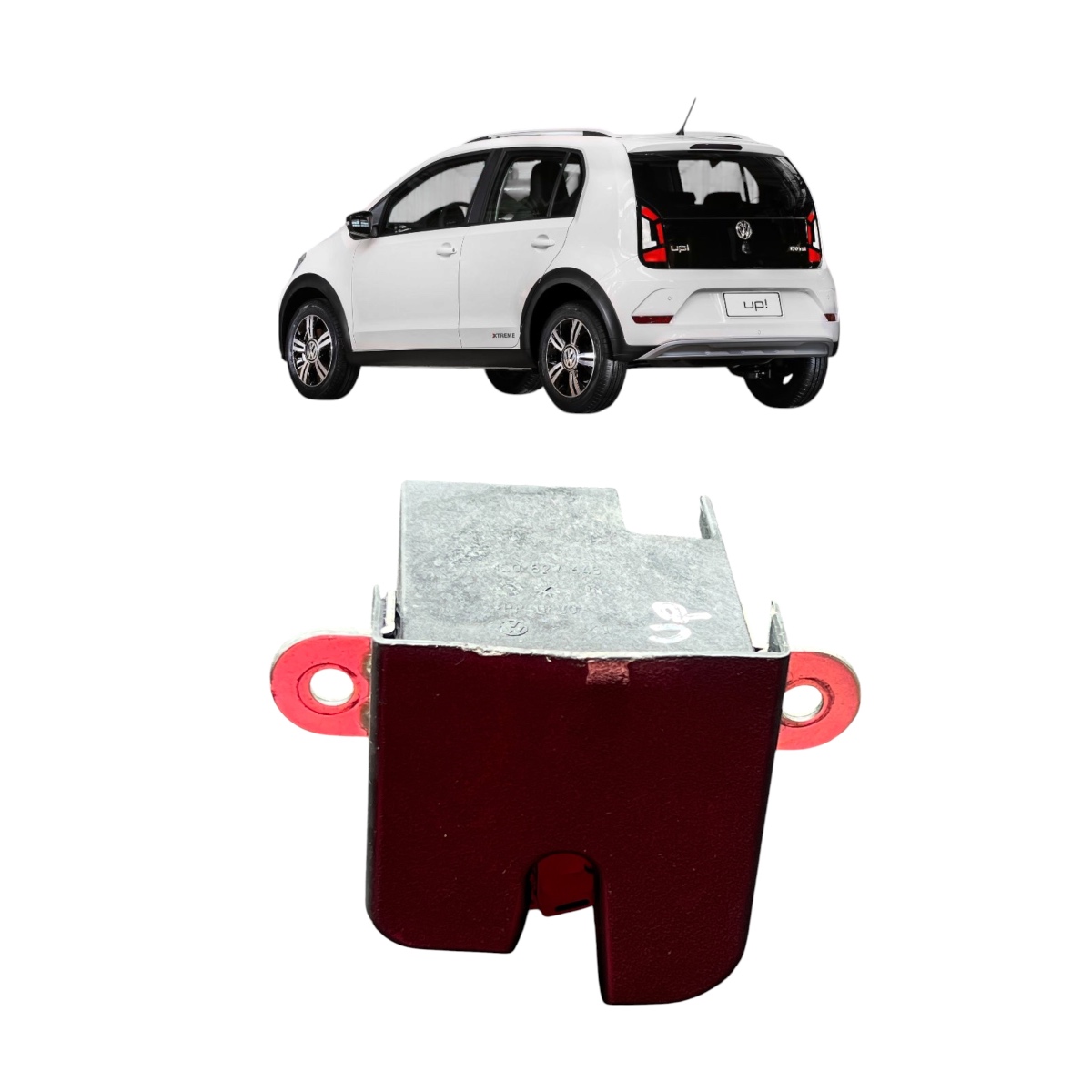 Fechadura Tampa Traseira vw Up 2014/2021 4 Pinos
