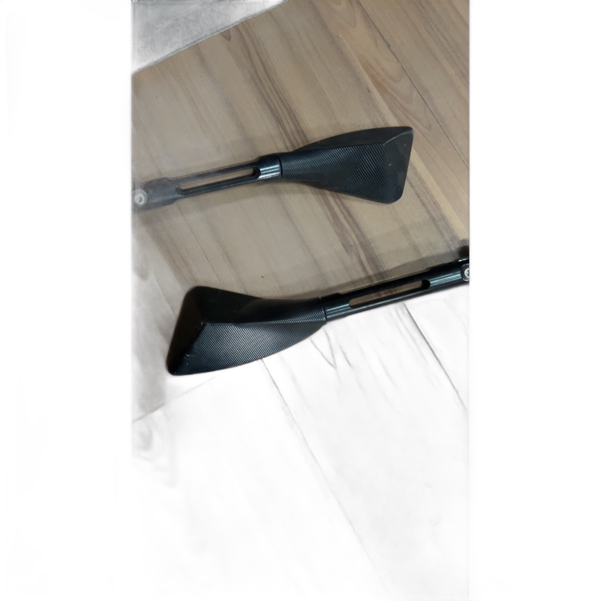 Par Retrovisor Esportivo Cbr 250 500 600 Esq Paralelo Usado - Imagem 3