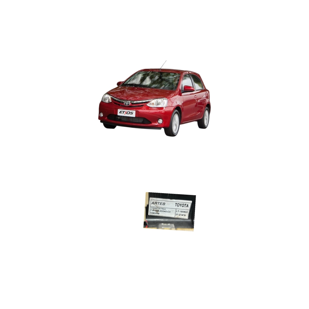 Break Light (luz Freio) Toyota Etios 14/21 Cod 810060d040c0 - Imagem 3