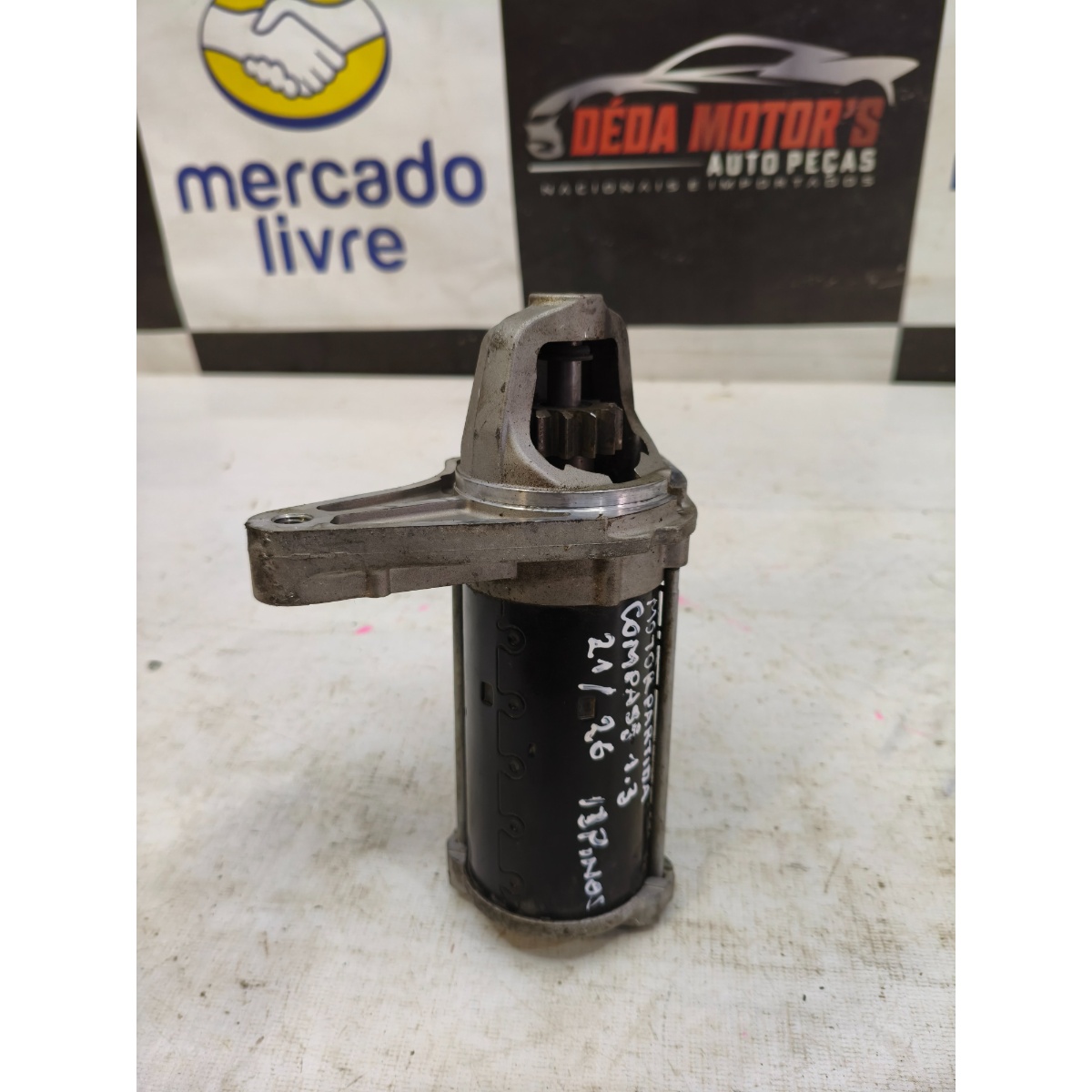 Motor Partida Arranque Toro Compass 1.3 21 A 26 52208848 - Imagem 7